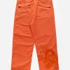 Maharishi Original Snopants*4244 Water Dragon Embroidered Loose Snopants® Blaze Orange/Tonal