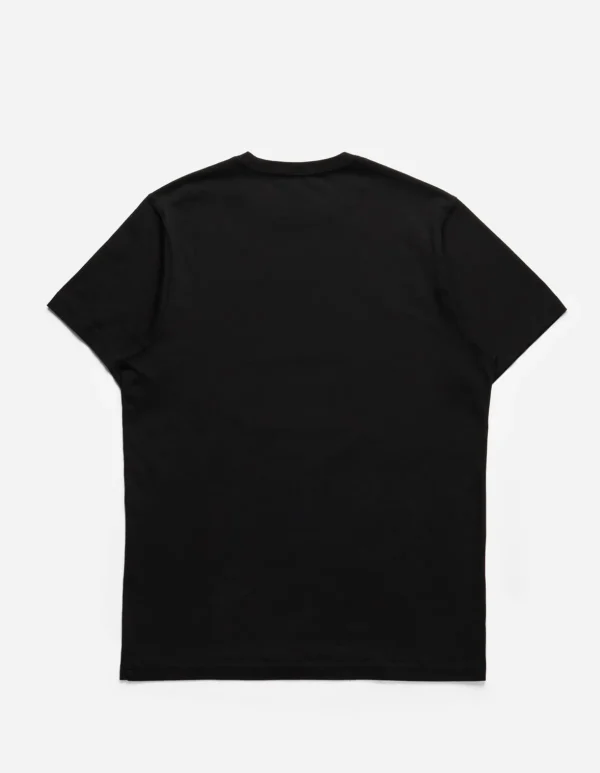 Maharishi Short Sleeve T-Shirts*1072 Water Peace Crane T-Shirt Black