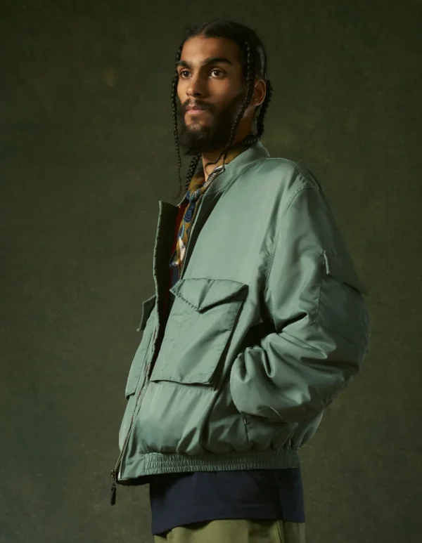 Maharishi Jackets*4260 Wep Ma1 Flight Jacket Sage Green