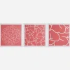 Maharishi Art*Ye-96, 97 U0026 98 Triptych Pink