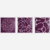 Maharishi Art*Ye-102, 103 U0026 104 Triptych Purple