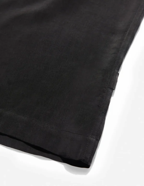 Maharishi Shirts*4209 Year Of The Rabbit Embroidered Shirt Black