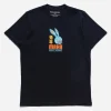 Maharishi Short Sleeve T-Shirts*1002 Year Of The Rabbit T-Shirt Black