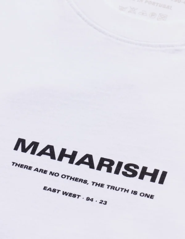 Maharishi Short Sleeve T-Shirts*1007 Yin Yang Rabbit T-Shirt White